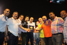 درع الشمس لحمادة هلال بعد حفل شم النسيم