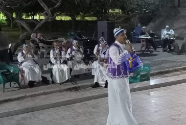 فرقة الوادي الجديد تبدع في حفل للفنون الشعبية بالنادي