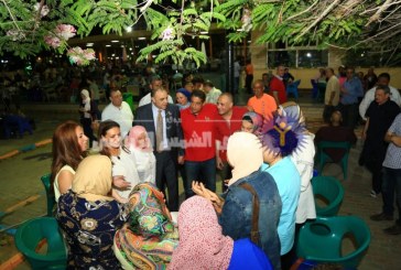 جولة تفقدية لأبوزيد للاطمئنان علي الأعضاء في النادى