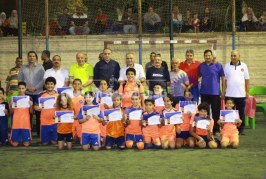 مجلس الادارة يكرم براعم كرة القدم بعد مراكز الدورة الرمضانية
