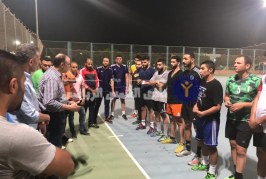 أبوزيد يلتقي رجال اليد علي هامش إستعدادات الموسم الجديد