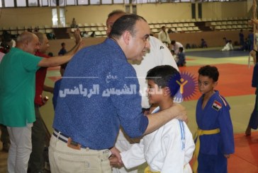 أبوزيد يشهد تدريبات الجودو إستعدادا للموسم الجديد