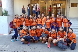 الكرة الطائرة| 14 سنة بنات يفزن على فريق الزهور..وديًا