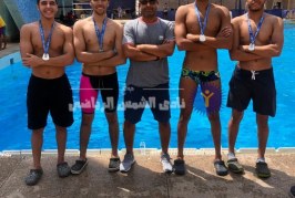 سباحة الشمس تحصد 3 ميداليات جديدة في بطولة منطقة القاهرة