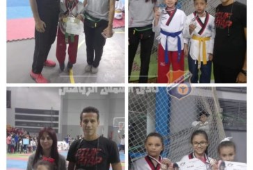 سبع ميداليات متنوعة في اليوم الأول لبطولة منطقة القاهرة للتايكوندو