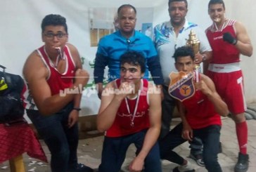 ملاكمة الشمس تحصد ذهبية وفضية وبرونزيتين في بطولة القاهرة