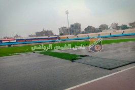 تأجيل مباراة الشمس والأميرية بسبب الأمطار الغزيرة