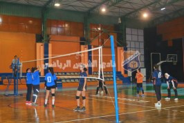 الكرة الطائرة | فى مباراة ودية .. البرتقالي يفوز على الصيد