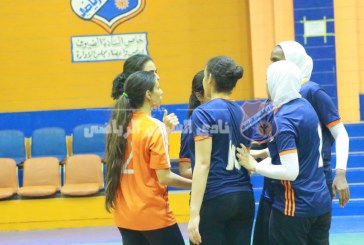 سيدات طائرة الشمس يواجهن الجزيرة بالدوري