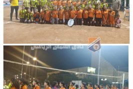 بحضور أبو زيد.. بنات 12 سنة تفزن على المقاولون العرب للكرة الطائرة وديًا