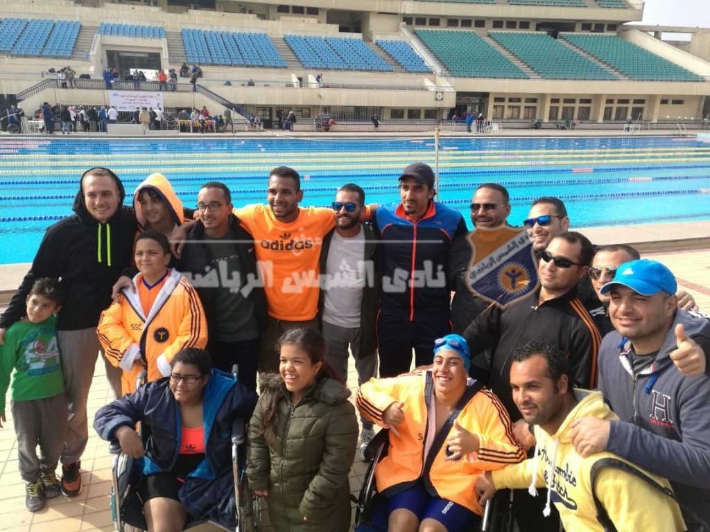 احتياجات خاصة | 3 ميداليات جديدة للشمس في كأس مصر للسباحة