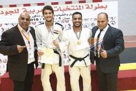 ذهبيتان لجودو الشمس في البطولة العربية
