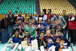 شباب الكاراتيه يحصدون درع الدوري الممتاز