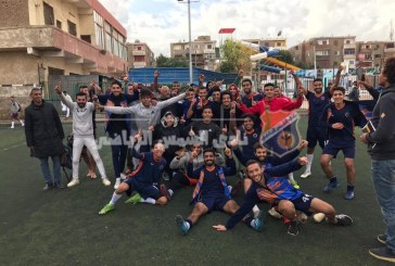 مصطفى حسين يقود الشمس لدوري القطاعات بعد الفوز على شباب الخالدين