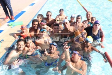 الاحتياجات الخاصة | لاعبو الشمس يشاركون في اليوم الختامي لبطولة الجمهورية للسباحة الحركي