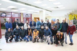 الشمس يحتفل بأعياد الميلاد المجيد بمشاركة مجلس الإدارة