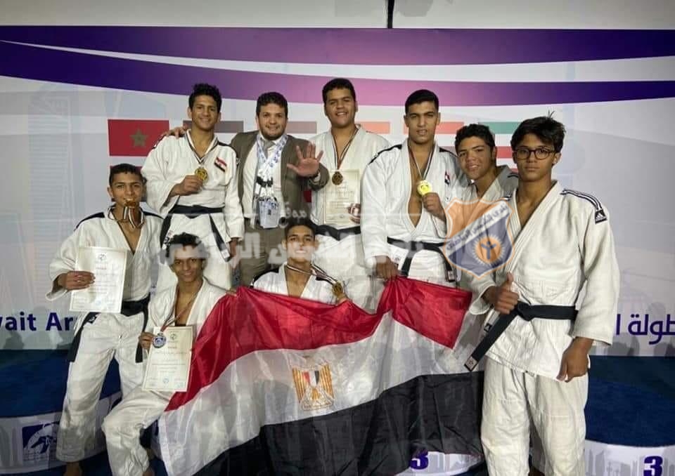جودو الشمس يحصد 4 ميداليات ذهبية وفضية في البطولة العربية