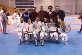 كاراتيه الشمس يحصد ميداليات متنوعة في بطولة القاهرة