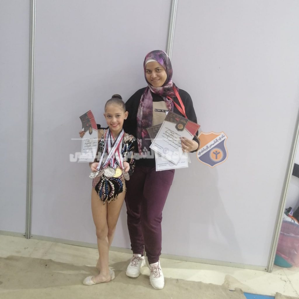 جمباز | مريم محمد تستحوذ علي 5 ميداليات في بطولة الجمهورية