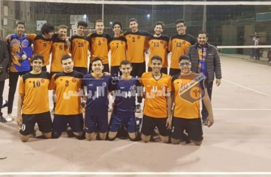 الكرة الطائرة | فريق 17 سنة يفوز على الأهلي في بطولة الجمهورية