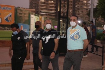 أبوزيد يتفقد النادي ويتابع اللمسات الأخيرة بمجمع حمام السباحة الجديد