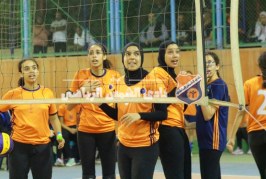 الكرة الطائرة | فريق 16 سنة بنات يخسر أمام الصيد