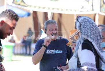 شيدو يتفقد لجان الجمعية العمومية العادية بالنادي