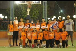 كرة السلة | فريق ١٨ سنة بنات في اختبار سهل امام صيد القطامية