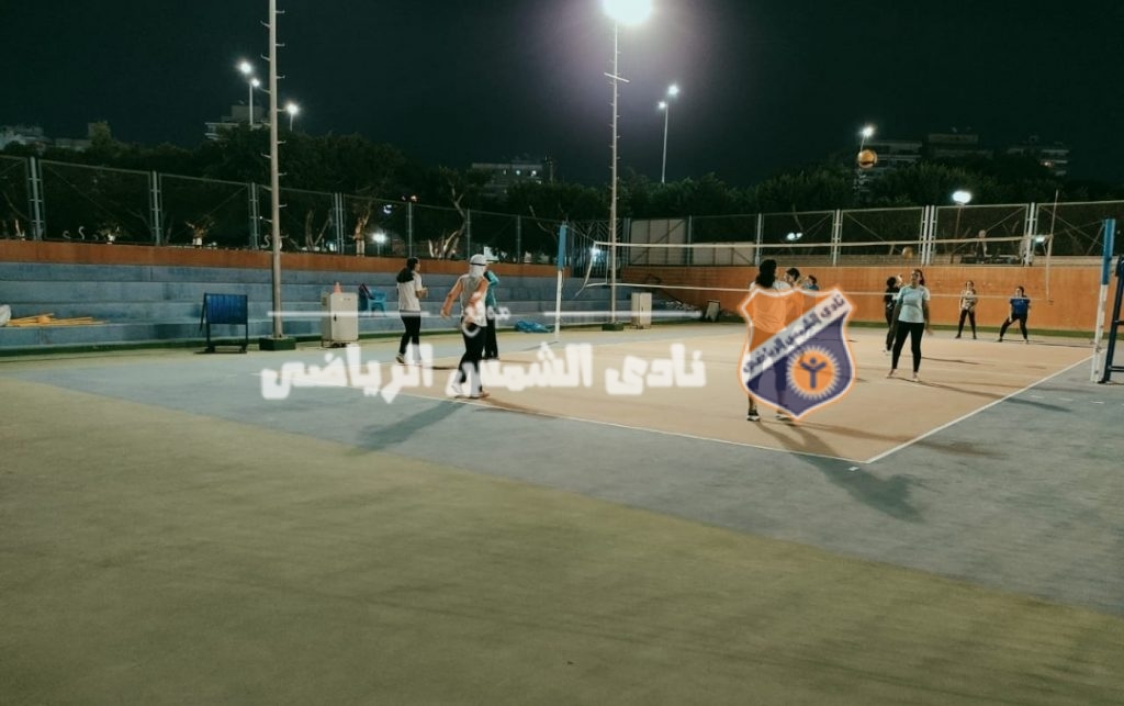كرة طائرة | الشمس 14 سنة بنات تفزن على المقاولون العرب