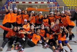 بنات يد الشمس تفزن على سموحة بالدوري