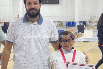 فريدة ابو هاشم تتوج بالميدالية الفضية ببطولة كأس مصر للسلاح