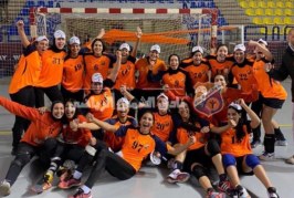 مبارة نارية بين انسات يد الدرجة الاولى و الأهلي