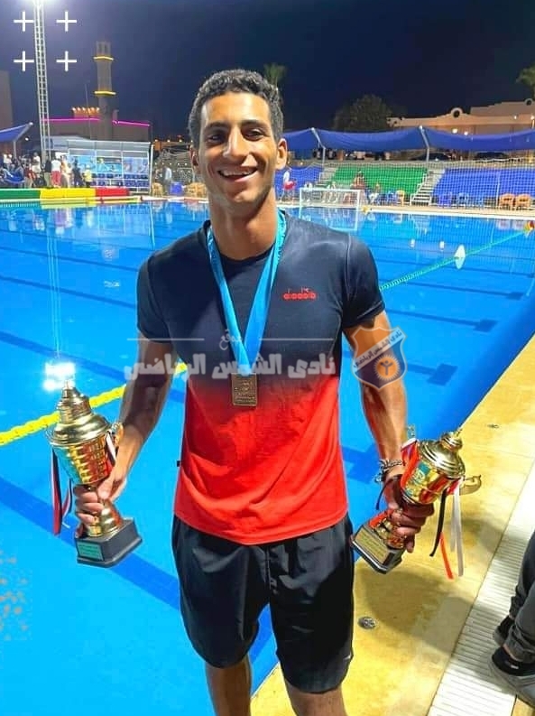 لاعبنا المميز سيف عمران أفضل لاعب في كأس مصر لكرة الماء