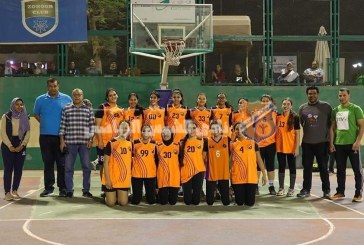 فريق 16 ب يحصد ذهبية كأس منطقة القاهرة لكرة السلة