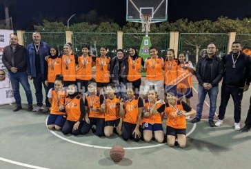 فريق 13 سنة بنات يحصد برونزية كأس منطقة القاهرة لكرة السلة