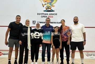 أبطال الاسكواش يتألفون في بطولة مصر الدولية