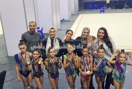 فراشات الجمباز يحصدن 9 ميداليات ذهبية في كأس مصر
