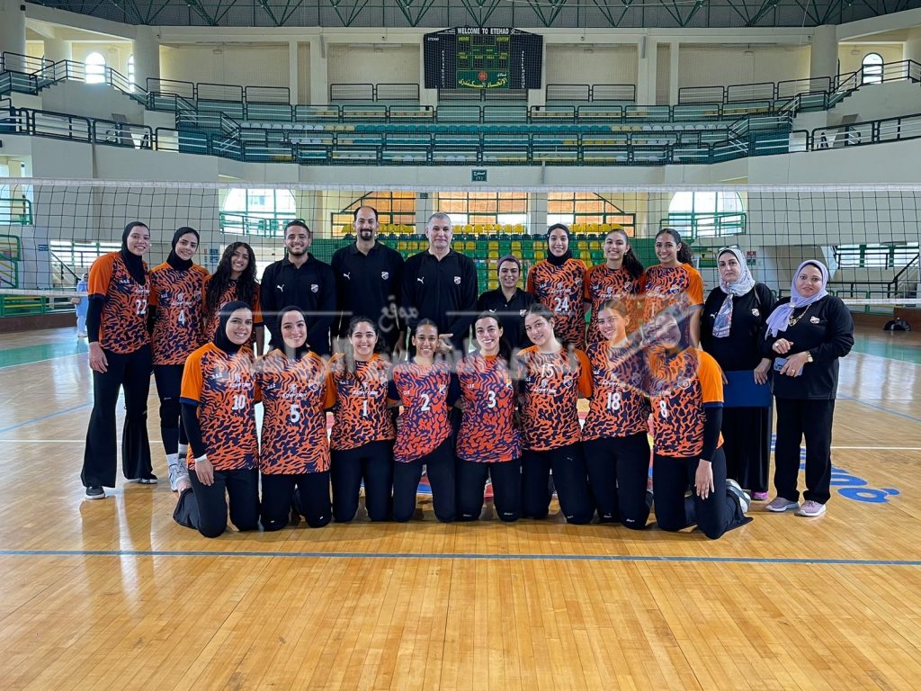 سيدات الطائرة تفزن على الاتحاد في الدوري