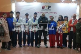 التايكوندو يواصل تألقه في كأس مصر للبومزا