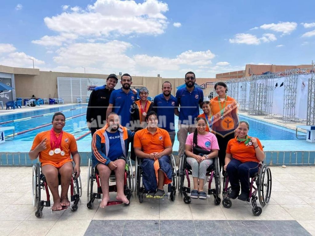 ذوي الهمم يتألقون في بطولة الجمهورية للسباحة البارالمبية 