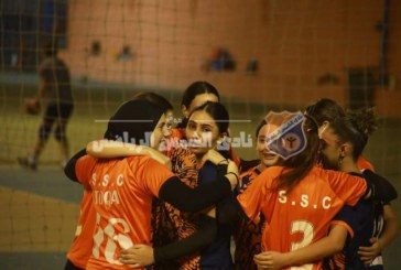 فريق 17 سنة بنات يفزن علي حلوان في بطولة منطقة القاهرة لكرة الطائرة
