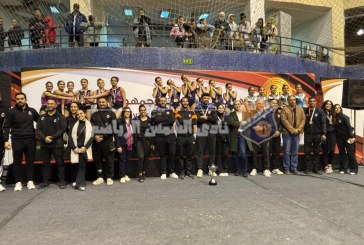 فراشات الجمباز الفني أول جمهورية فى مرحلة الدرجة الثانية 