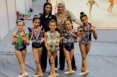 فراشات الجمباز الإيقاعي تحصدن 14 ميدالية برونزية في بطولة الجمهورية 