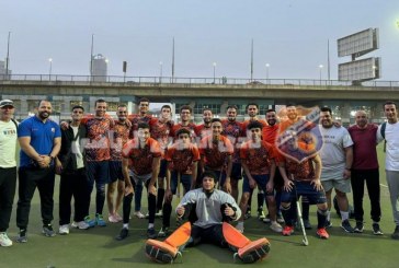 رجال الهوكي يفوزون على مركز شباب الجزيرة بالدوري 
