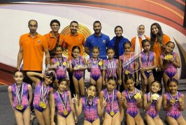 فراشات الجمباز تحصدن 36 ميدالية متنوعة في بطولة الجمهورية تحت 9 سنوات