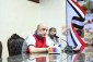 د. أسامة أبو زيد يجتمع بجهازى السلة والطائرة لمناقشة الاستعدادات للموسم الجديد