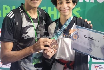 يحيى حازم يحصد الميدالية البرونزية في بطولة أفريقيا للناشئين 