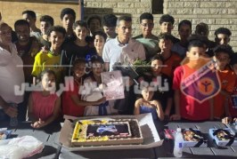 أبطال وأولياء أمور “تايكوندو الشمساوي” يحتفلون بـ كابتن تامر عبد المنعم بعد إنجازات بطولة أفريقيا بنيجيريا