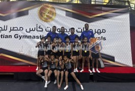 أبطال الشمس يواصلون التألق في كأس مصر للجمباز الفني