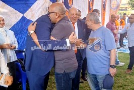 محمد الدمرداش يدلي بصوته في انتخابات مجلس إدارة النادي 